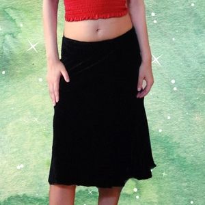 Ralph Lauren Black Knee Length Skirt, size 4